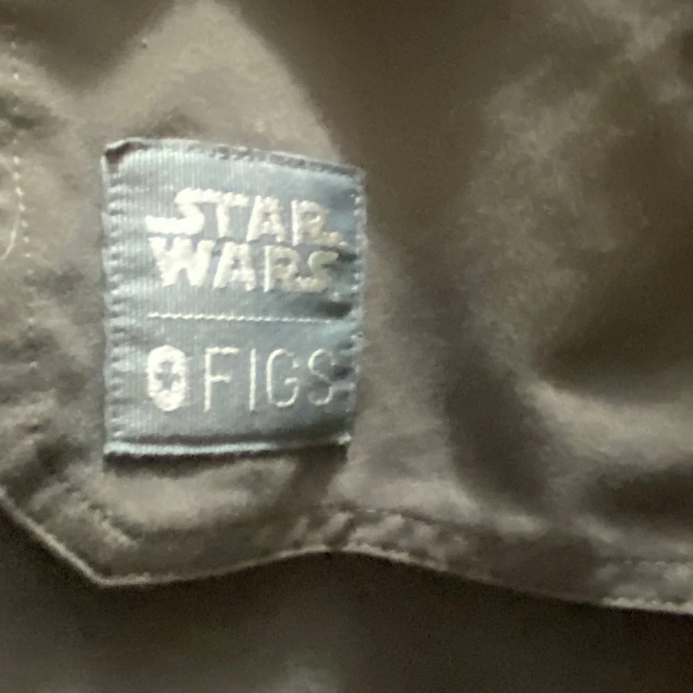 FIGS Star Wars Cargo Pants Men's Size 2XL Brown Utility Pocket Drawstring Waist